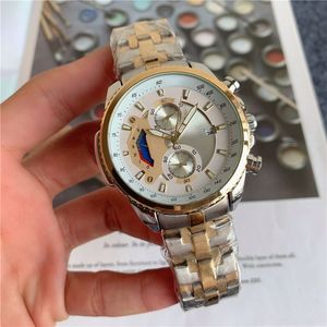 Relojes de moda Diseñador Hombres Mujeres Movimiento de cuarzo automático Reloj de pulsera impermeable Hora Pantalla de mano Correa de metal Reloj popular de lujo simple