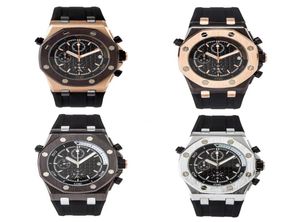 Montres de mode Fines en acier montres de luxe Men039s et femmes 039s montres en cuir Sports Sports Running Stophatch Quartz MO7836235