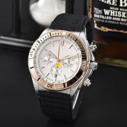 Relojes de moda Relojes de pulsera de marca completa para hombre estilo masculino multifunción de lujo con banda de silicona reloj de cuarzo BR con caja y cristal de zafiro orologio ghiacciato