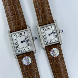 Relojes de moda WomenWatch Montre Fashion Classic Panttere 316L Cosilla de acero inoxidable Gemstone Diamond Watches for Lady Gift Relogios Orologio Di Lusso