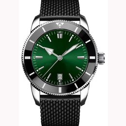 Fashion horloges Ocean 44MM heren mesh roestvrijstalen band horloges hoge kwaliteit uurwerk horloges lichtgevende horloges Montre de luxe horloges voor mannen reloj hombre