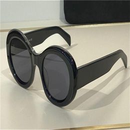 Fashion Wholesale Design Sunglasses 40194 Small Oval Frame Simple Generous Style UV400 Protection Eyewear Top Quality With Glasses Case 317S