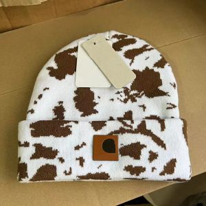 Camouflage d'hiver Camouflage en tricot pour hommes et femmes Vintage Bolin Capuche de ski chaude Hip Hop Caps imprimé motif