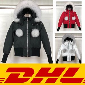Mode hiver vers le bas Parkas à capuche empêcher le vent femmes vestes fermetures à glissière veste manteau chaud extérieur Parka DHL livraison gratuite