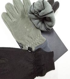 Mode hiver cinq doigts gants polaire extérieur femme écran tactile lapin cheveux peau chaude pour hommes et femmes 4884958