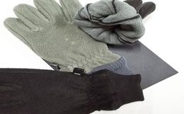 Mode hiver cinq doigts gants polaire extérieur femme écran tactile cheveux de lapin peau chaude pour hommes et femmes 1851637