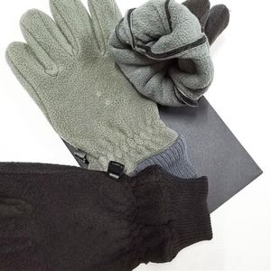 Mode winterhandschoenen met vijf vingers Polar fleece buiten Dames touchscreen konijnenhaar warme huid voor heren en dames 223m