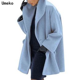 Fashion Winter Nieuwe Wollen jas Korte vrije tijd Nizi Coat Multi-colour losse comfortabele warme drop-schouder Design Coat Sale T220714