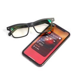 Moda inalámbrica Bluetooth o gafas llamadas manos libres música auriculares auriculares con cancelación de ruido gafas inteligentes 3568034