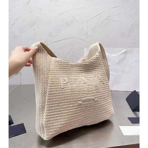 Sac de paille de la femme Sac à godet en nylon Sacs à bandoulières