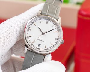mode vrouwen automatische mechanische horloges vrouwelijke minimalism strass kalender polshorloge dame echte lederen band 33mm