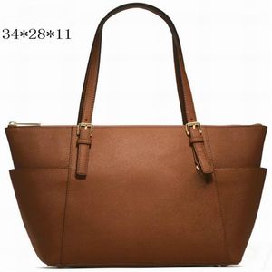Mode dames tassen jet set reis handtassen ontwerper lady zip tote vrouwelijke lederen handtassen schoudertas online295 g