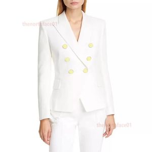 Fashion Women Cleren Blazers Hoge kwaliteit Dames Suits Coat Designer Dames Kleding Jacket 4 Kleuren Maat S-XL