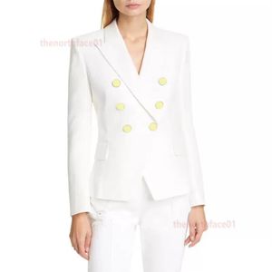 Fashion Femmes Vêtements Blazers High Quality Womens cosit Mater Designer Ladies Veste Veste 4 couleurs S-XL2226