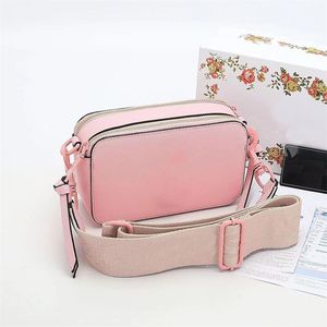 Fashion Women Designer Cross Body Snap Shot Shot Camera Sac Mar Sac à bandoulière pour femme Double Top Zip à l'intérieur Partition Amélible Avable Camera Vintage Camera Sac