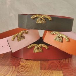 Mode femmes pour ceinture ceintures de créateur femmes décontracté couleur unie en cuir de luxe en métal boucle lisse jupe ceinture