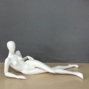 Mode vrouwen full-body slapende mannequin lying model display casual pyjama