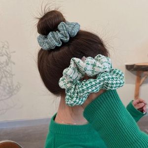 Moda mujer bandas de goma para el cabello pelo Scrunchy anillo elástico deportes danza Scrunchie Hairband Pony Tails titular HairJewelry