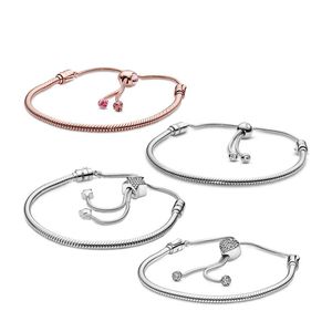 Mode Vrouwen Sieraden Zilveren Bedel sterren Liefde Armbanden DIY fit Pandora Style Armband cadeau