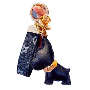 Mode Vrouwen Sleutelhanger Party Gunst Cartoon Fox Ontwerp Sleutelhanger Leuke PU Leer Sleutelhanger Ring Tas Charm Sleutelhangers Auto Sleutels Houder Handtas PE