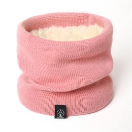 Mode vrouwen gebreide sjaal vaste kashouder-achtige winter snood sjaals dame warme wol vacht dikke unisex mannen nek sjaals ring