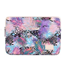 Fashion Women Laptop Protective Bag voor Apple 13 14 15 inch MacBook Air Universal Computer Canvas Polyester Notebook Tablet Case5691793