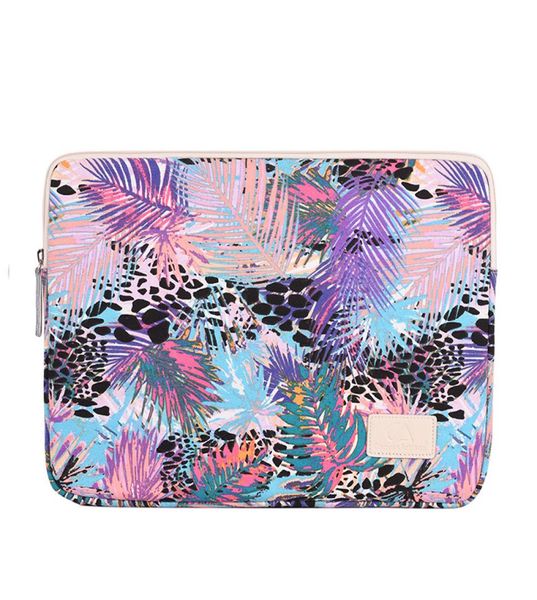 Sac de protection pour ordinateur portable Fashion Women pour Apple 13 14 15 pouces MacBook Air Universal Canvas Polyester Notebook Tablet Case6381317