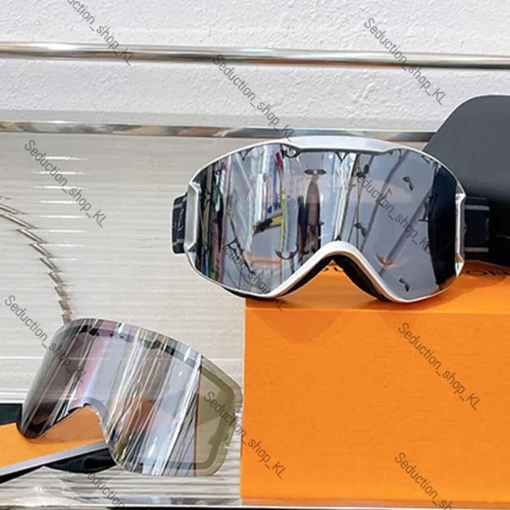 fashion Women louiseviution Ski Goggles Designer Face Mask Sunglasses Winter Professional Competition Goggles Anti Fog Oversize Frame with Original Box 786
