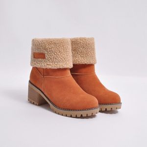 Mode femmes martin bottes australie avec coton épais 5 couleurs bottine talon épais bottes de neige d'hiver de haute qualité us412