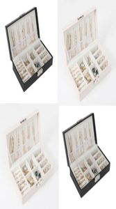 Fashion Women Portable Travel Jewelry Box Organizer Velvet ornamenten opslagcase Gift Box1542768