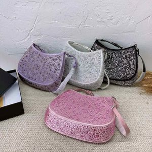 Mode Femmes Strass Sac Fourre-Tout Designer De Luxe Sacs À Bandoulière Partie En Gros Sac À Main 4 Couleurs Totes Vintage Sacs À Main De Haute Qualité