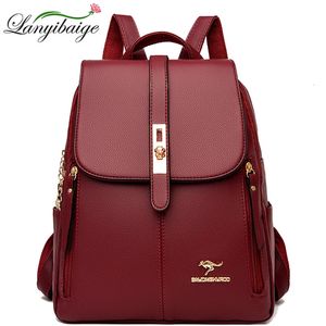 Mochila de moda para mujer, diseño de tendencia, PU de alta calidad, mochila de moda para todas las estaciones, Hardware de textura Simple para ocio 240106