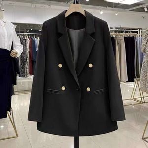 Blazer de moda para mujer, traje profesional de lujo de manga larga para oficina, traje blanco holgado coreano barato al por mayor, novedad de 2022