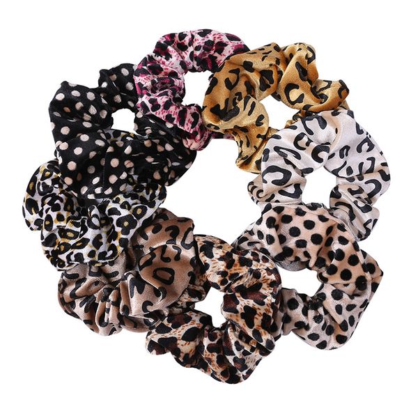 Envío Gratis, diademas elásticas con estampado de leopardo para mujer a la moda, accesorios para el cabello para niñas de estilo coreano