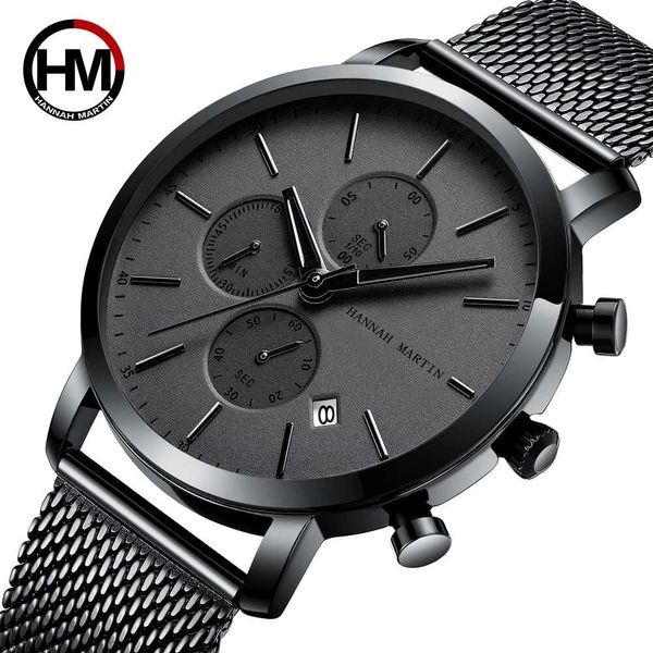 Moda Mujer Hombre Deportivo Mecánico Analógico Cronógrafo Analógico Temporizador mundial Caucho Cerámica Plata Blanco Reloj de pulsera mediano Reloj