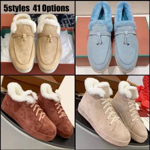 5 Stijlen Mode Vrouwen Suède Warme Slippers Casual Loafers Schoenen Lace-Up Pluche Casual Schoenen Laarzen Voor vrouwen