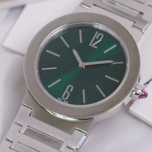 Mode dames superhoge kwaliteit kwarts horloge 33 mm 316L roestvrij staal groene wijzerplaat geïmporteerde originele beweging hoogwaardige batterij sportontwerper horloge cadeau