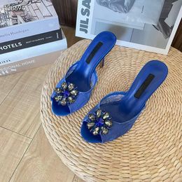 Mode Vrouwen Sandalen Perfect Bloemen Kanten Pumps Italië Originelen Zonnebloem Veters Verfraaid Peep Toes Ontwerper Eenvoudig Kantoor Banket Sandaal Hoge Hakken Doos EU 34-43