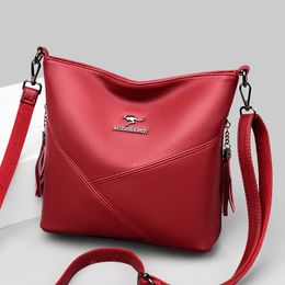 Mode Vrouwen Schoudertas Mini Crossbody Emmer Handtas 2023 Nieuwe Trend Vrouwelijke Messenger Bags Voor Vrouwen Dames Kwastje Portemonnee