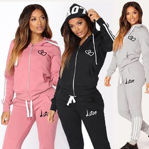 Mode femmes survêtements tenue de sport Jogging costumes dames à capuche survêtement ensemble vêtements à capuche pantalons de survêtement survêtements 240110