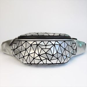 Mode Dames Taille Fanny Packs Geometrie Tassen Heuptas Paillettenpakket Vrouwelijke Lichtgevende Borstzak Banane276h