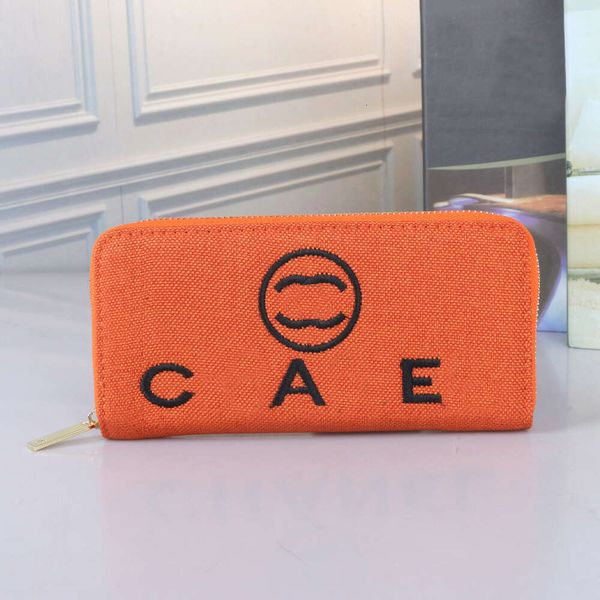 Moda Mujer Cartera Diseñador Cremallera larga Monedero Tarjeta de crédito Asiento Clásico PU Cuero Para hombre Para mujer Monederos Monederos al por mayor