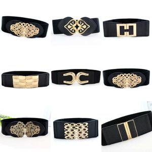 Mode Vrouwen Breed Taille Elastische Stretch Riem Cinch Tailleband Dame Cummerband Plus Size Meisjes Tailleband Taille Seal Wide Belt WOM G1026