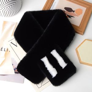 Mode Dames Winter Nepbont Modeontwerper Kasjmier Sjaal Ring Luxe Brief Korte Sjaal
