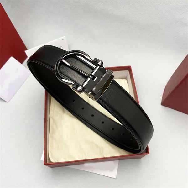 Mode femmes ceinture noir designer ceintures loisirs pratique boucle en métal cinturones pantalon décoratif mince peau de vache ceinture de luxe occasions formelles PJ022 C23