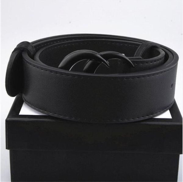 Mode femmes ceinture hommes designers cuir noir marron GBceintures femmes classique décontracté cinturones de diseno avec boîte-cadeau
