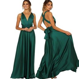 Mode dames designer jurken sexy V-hals skims gewaden hoge taille Vetersluiting grote swing party club maxi luxe jurk voor vrouwen plus 321R