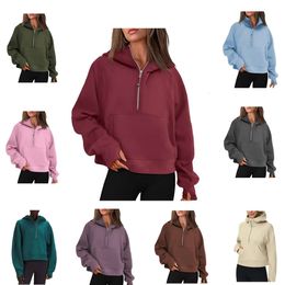 Fashion Womens Hoodies Lady Pullover Letters décontractés Print Pull Loose Gym Jacke Loose Y2K AUTUMNE HIVER YOGA SUBA