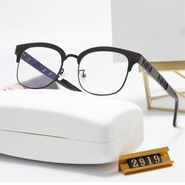 Moda para mujer para hombre gafas de sol marcos redondos marco de ojo de gato cuadrado versátil gafas decorativas parejas gafas de sol lectura de computadora pr2752