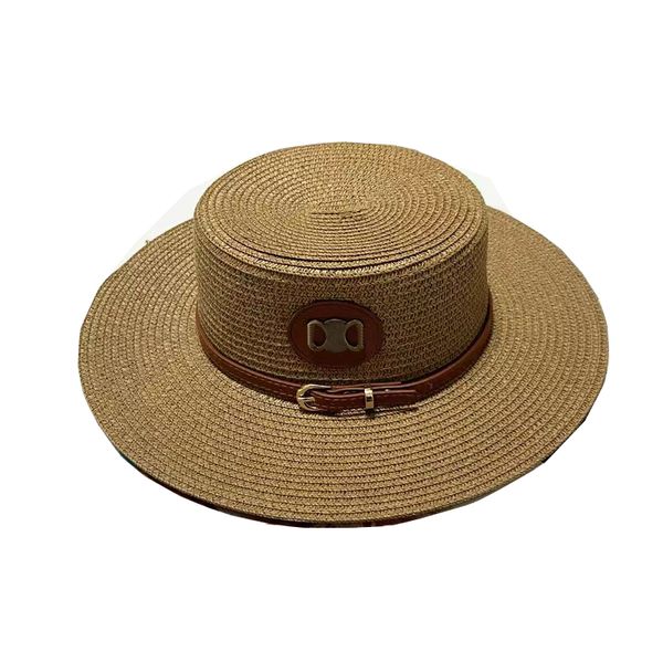 Fashion Womens Mens Wide Brim Straw Panama C Chat